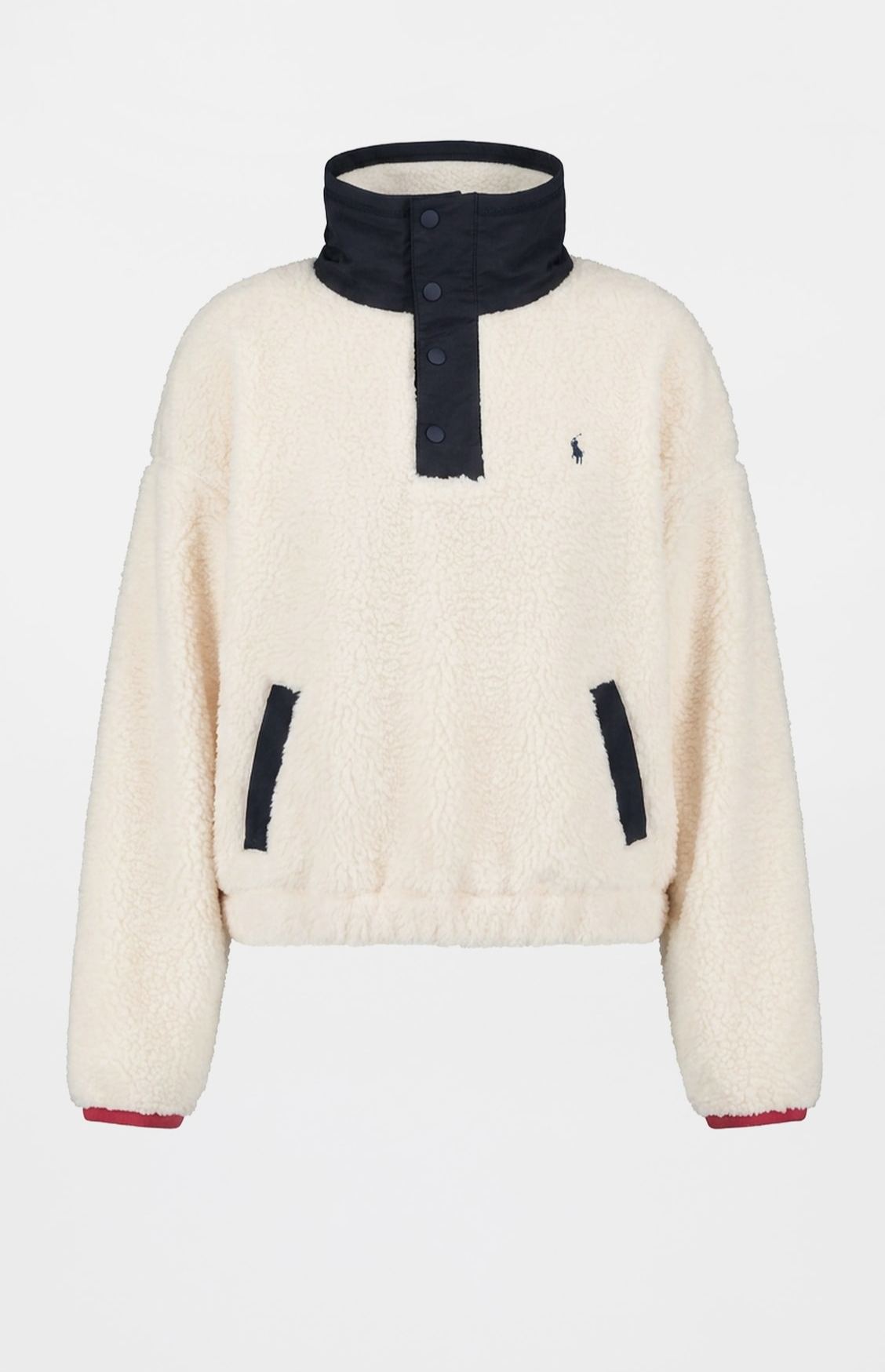 The Bear High-Pile Fleece Funnel Neck Jacket