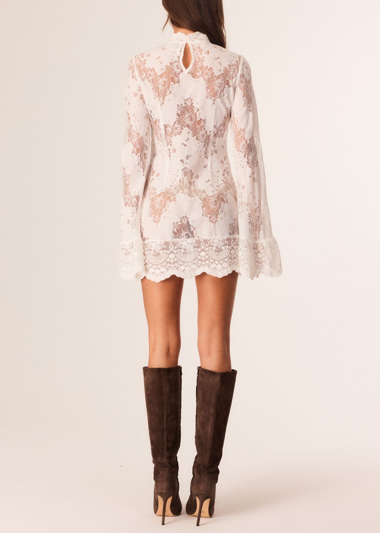 Astra Lace Mini Dress