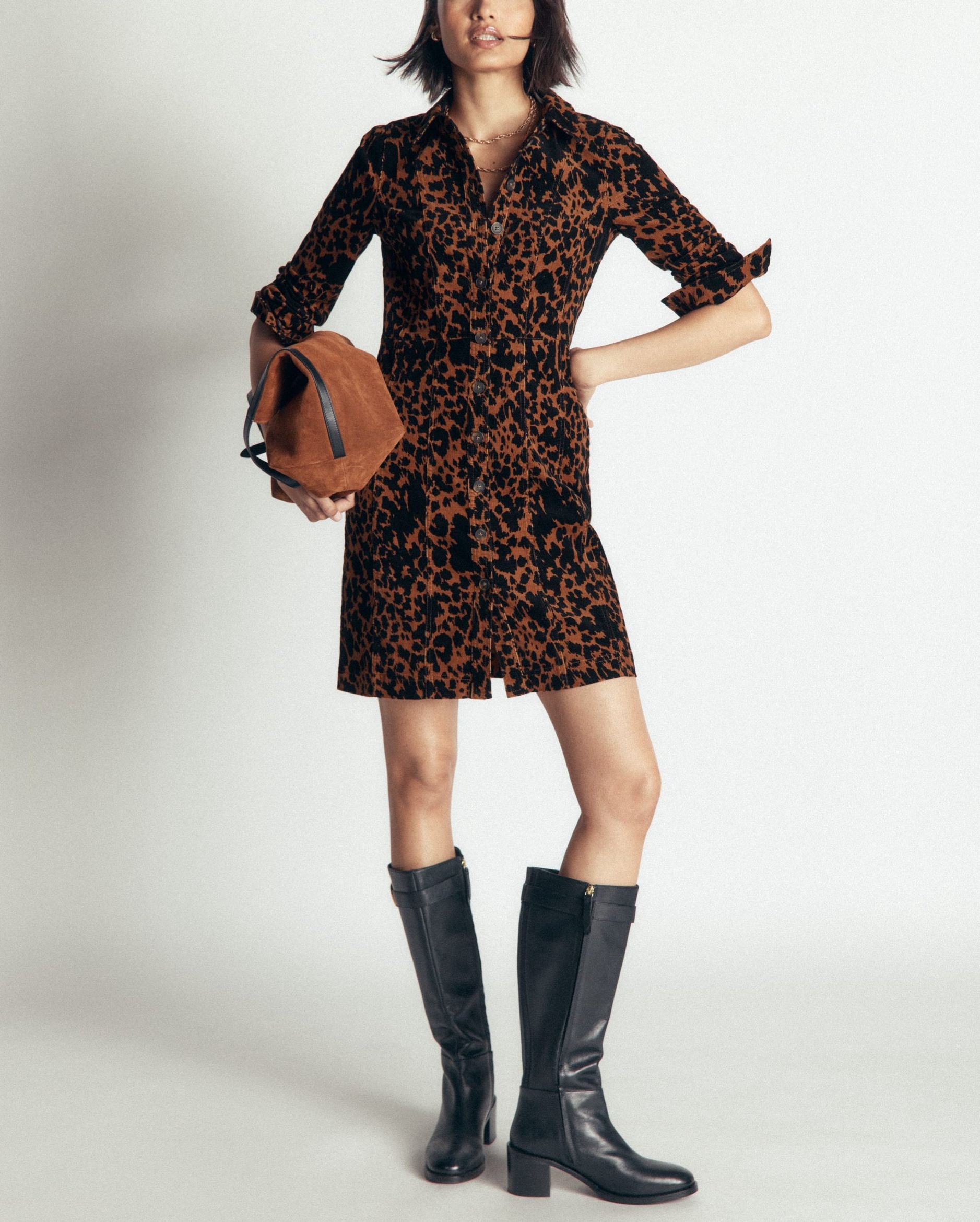 Rhoda Cord Short Dress
