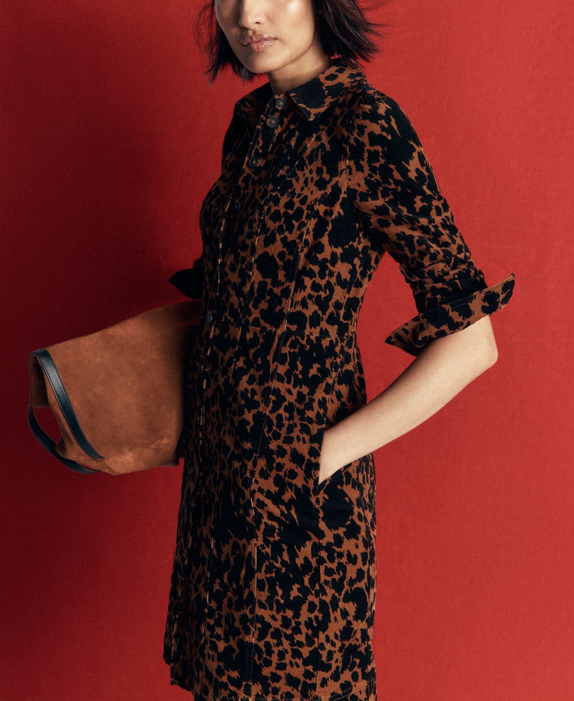 Rhoda Cord Short Dress