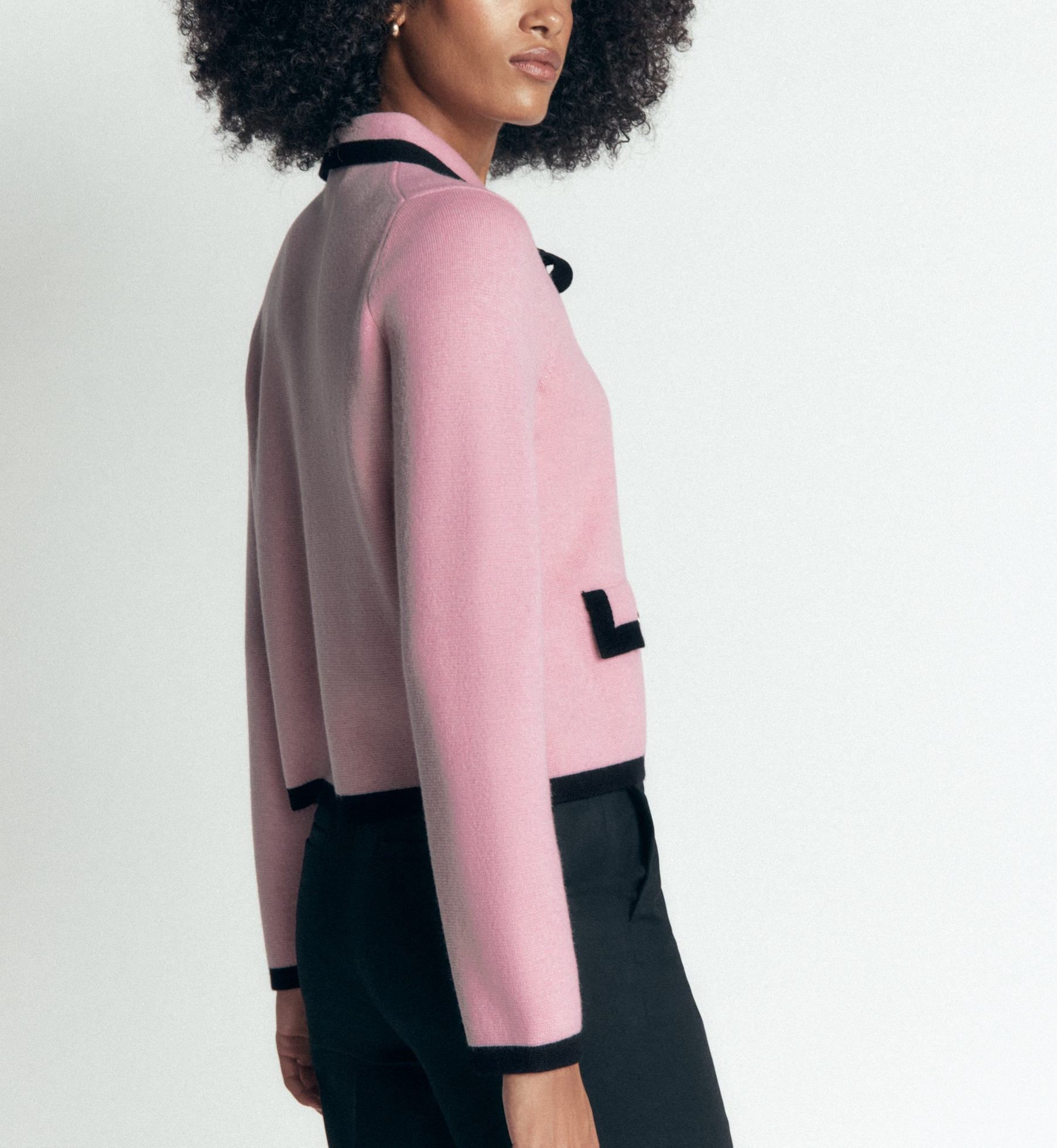 Elizabeth Bow Knitted Jacket