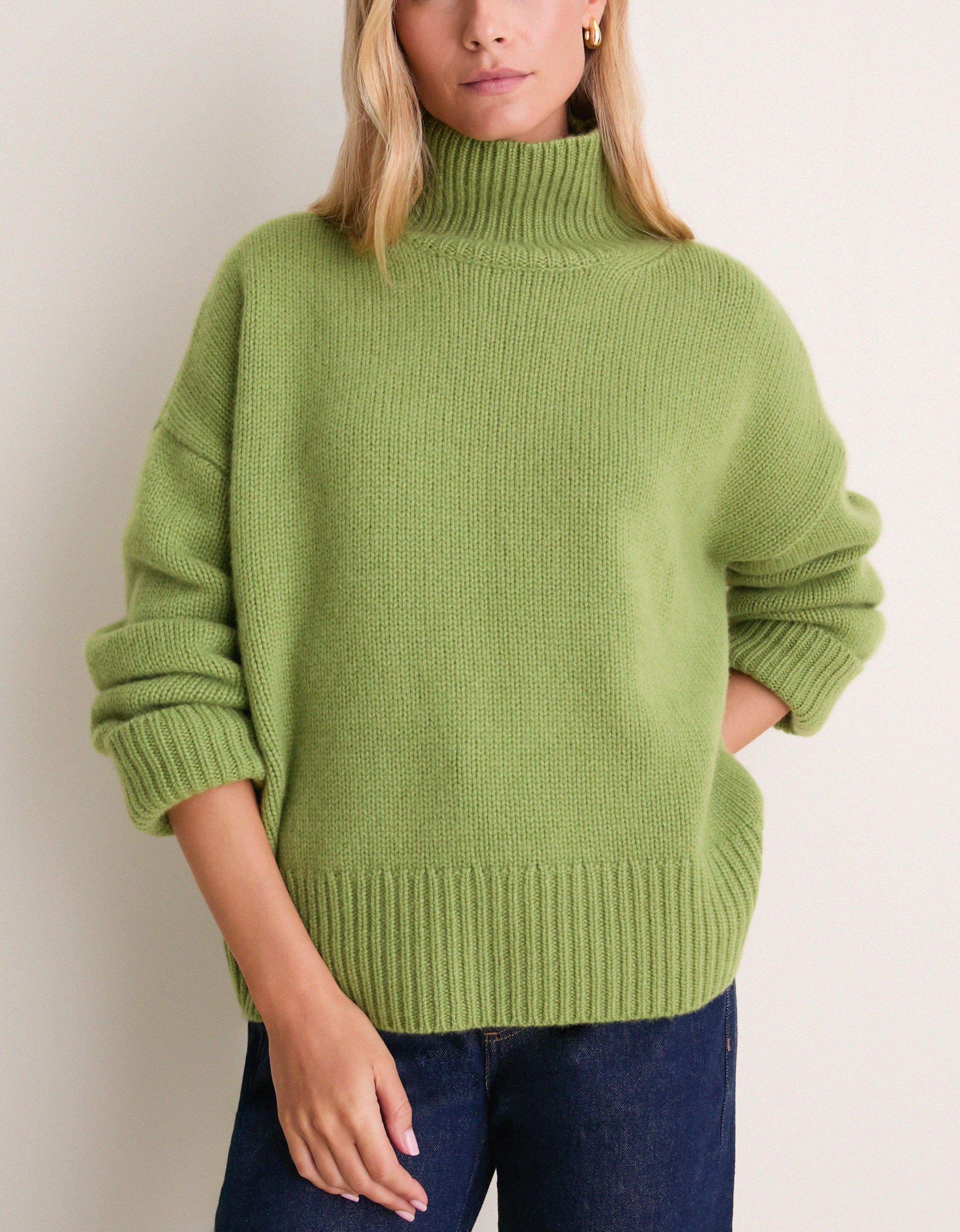 Cashmere Hannah Turtleneck Sweater