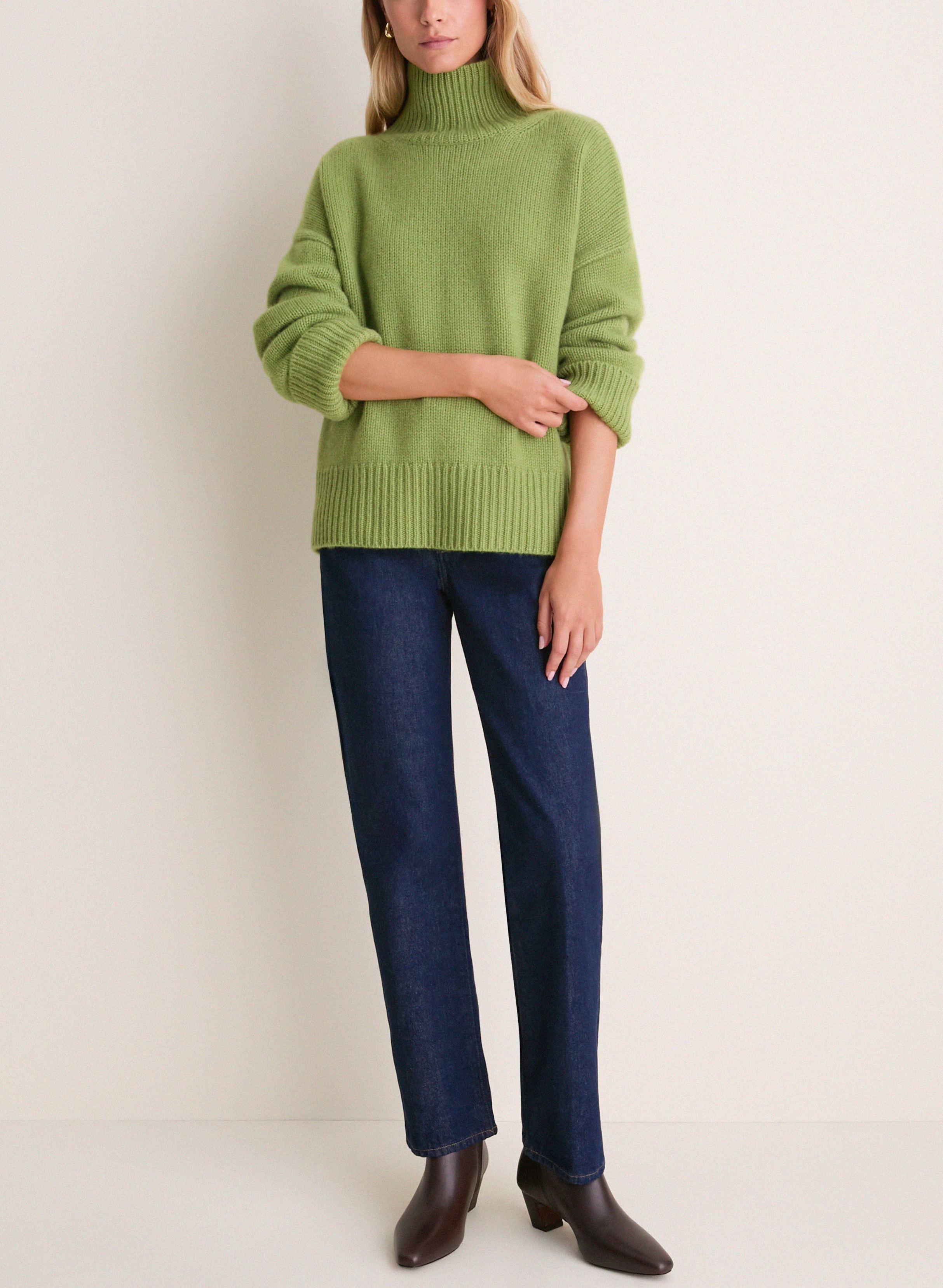 Cashmere Hannah Turtleneck Sweater