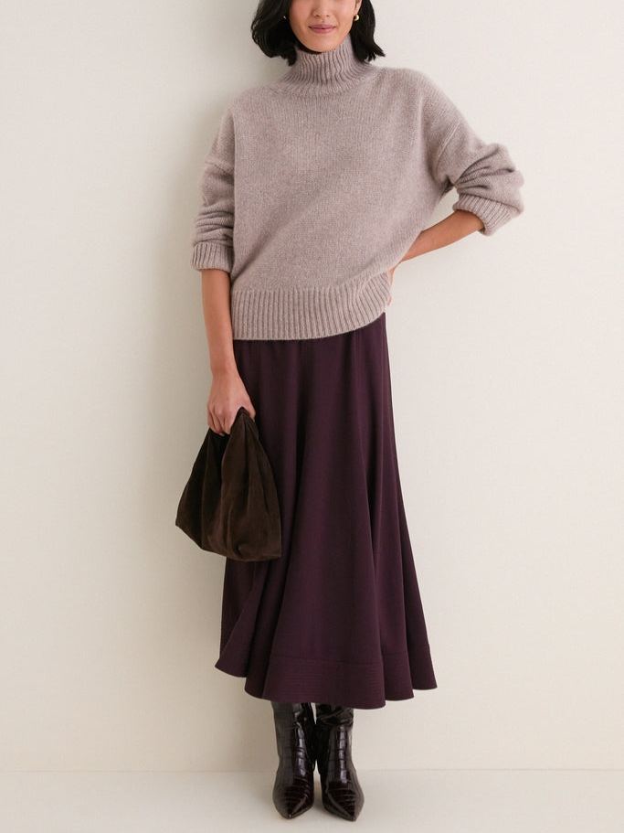 Cashmere Hannah Turtleneck Sweater