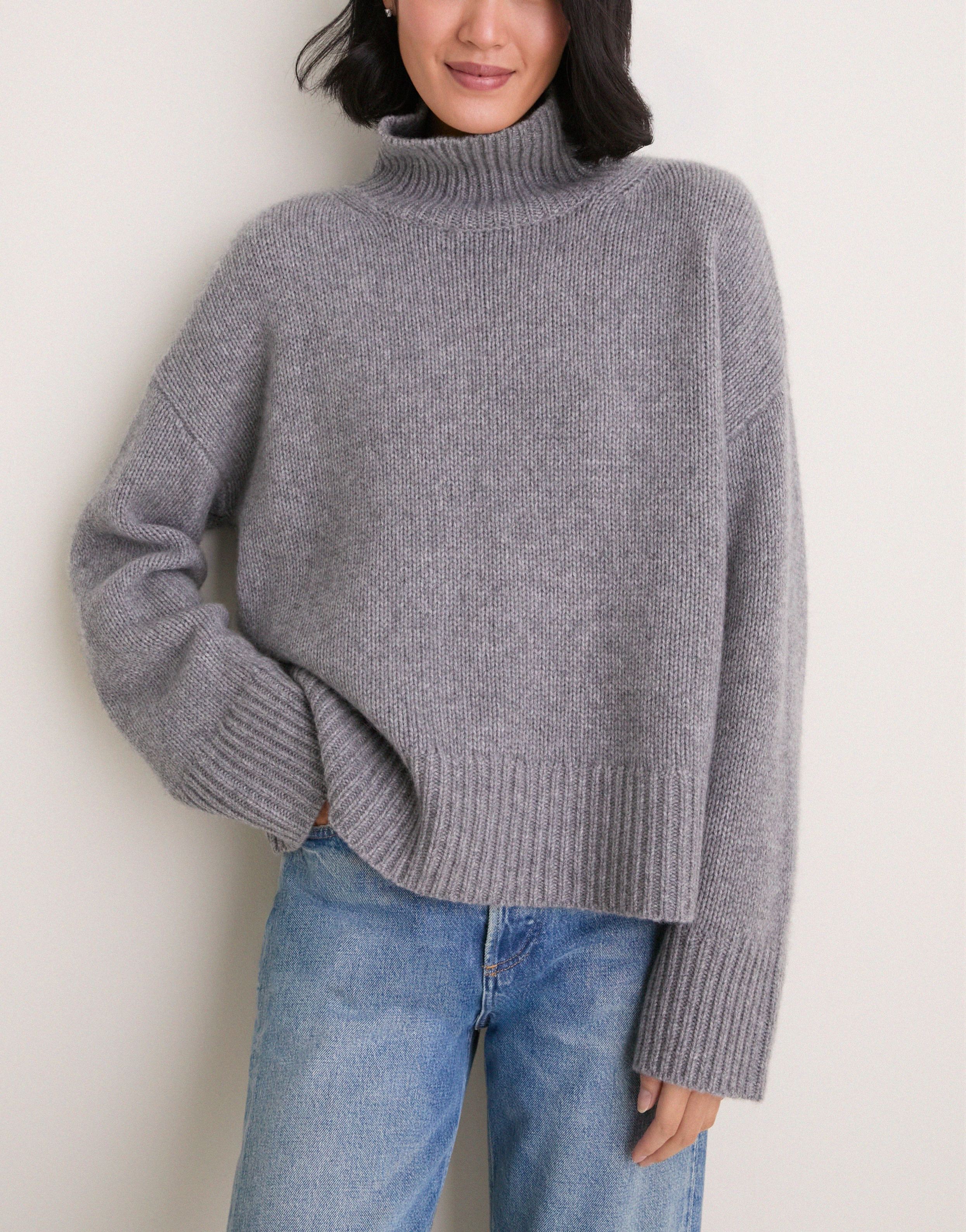 Cashmere Hannah Turtleneck Sweater