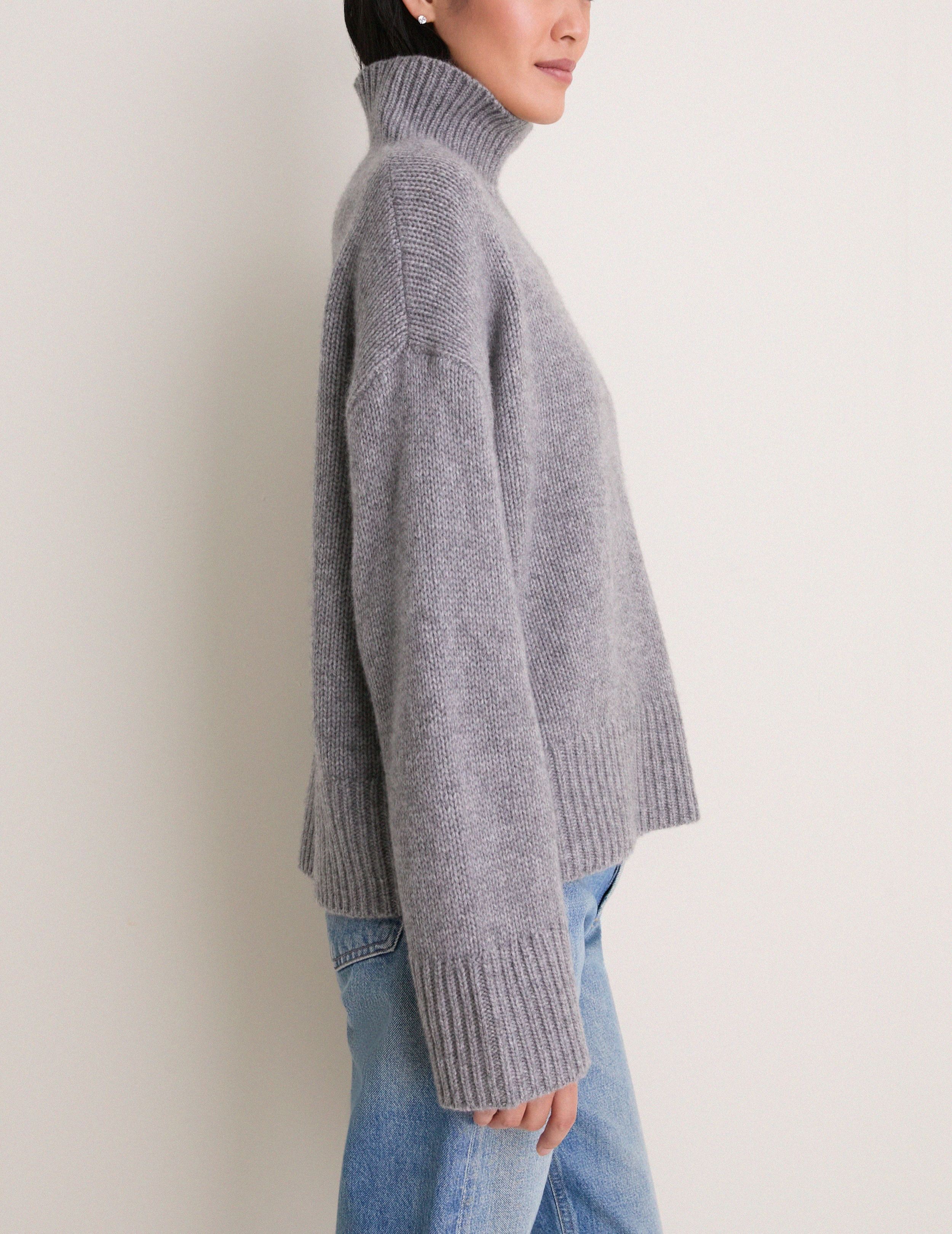 Cashmere Hannah Turtleneck Sweater
