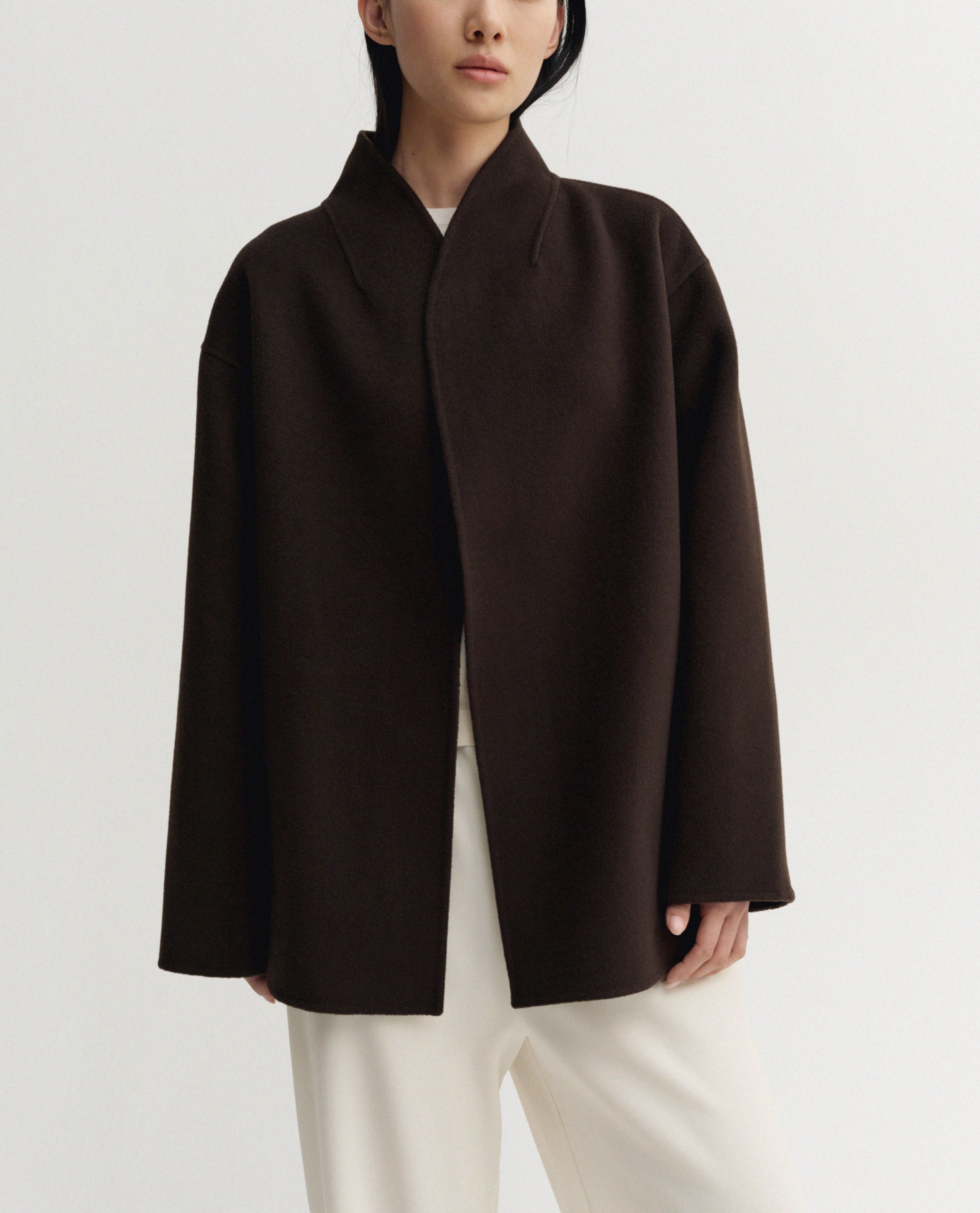 Minimalist Belted Coat