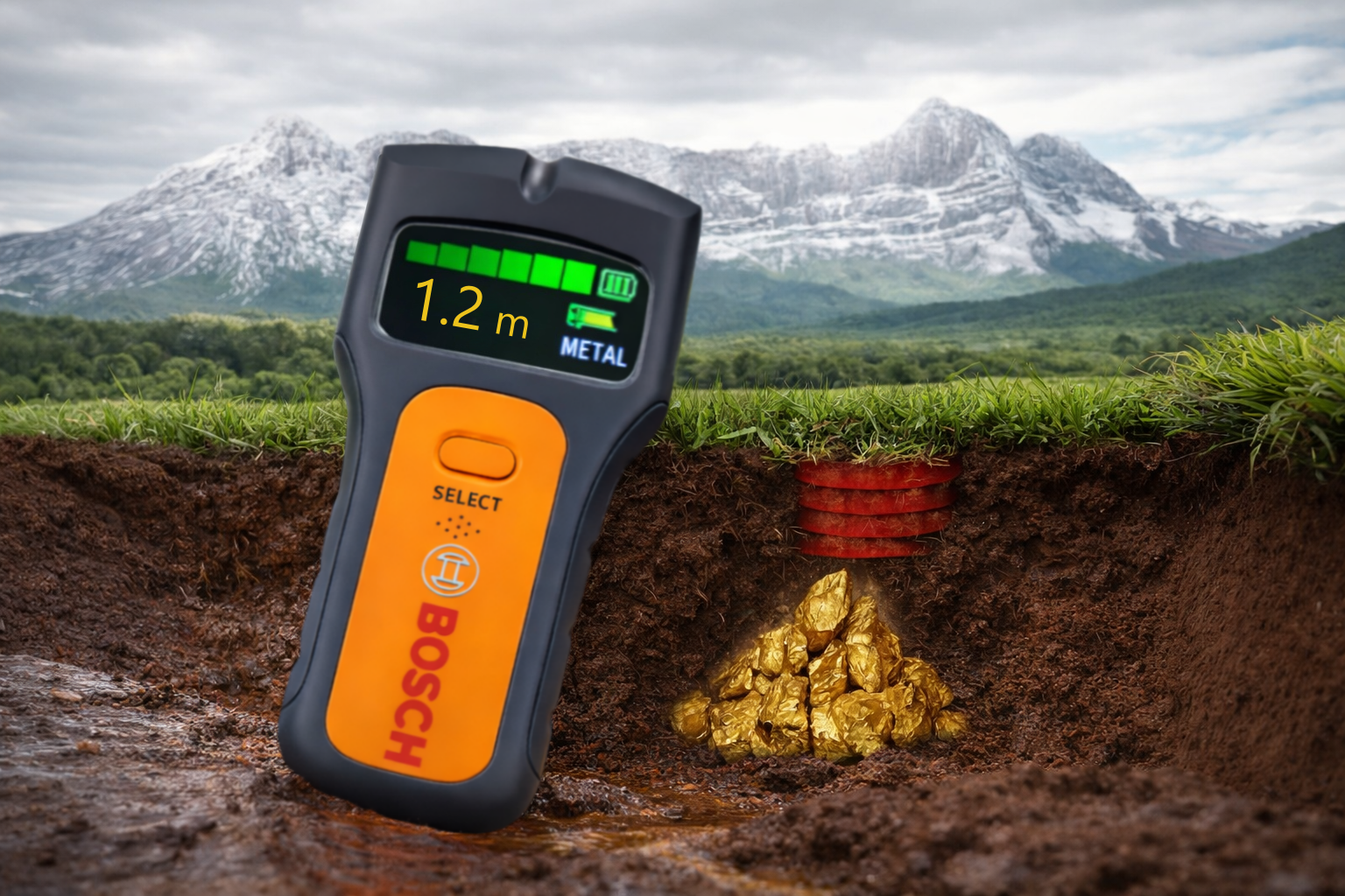 Металотърсачи BOSCH – висока прецизност, лесна работа