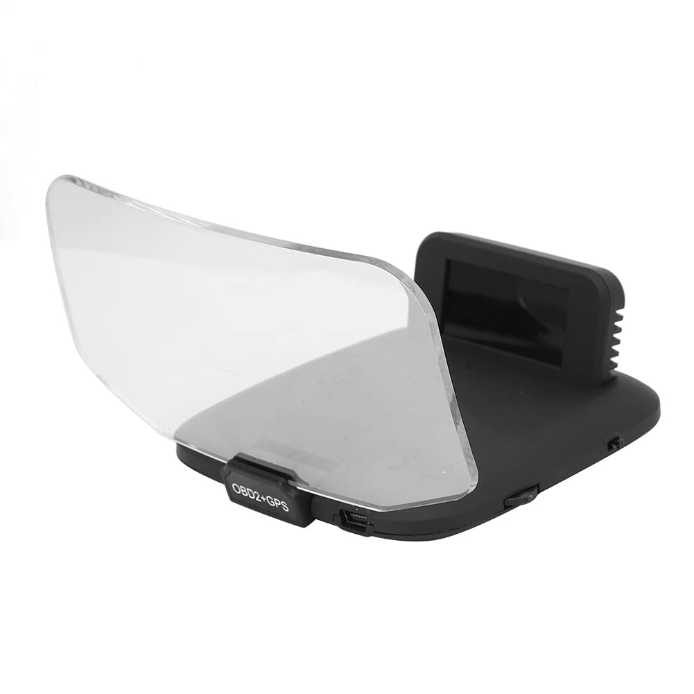 Autenvi HD70 Advanced Car HUD with OBD Diagnostics & GPS Navigation - Universal Head Up Display for Safer Driving