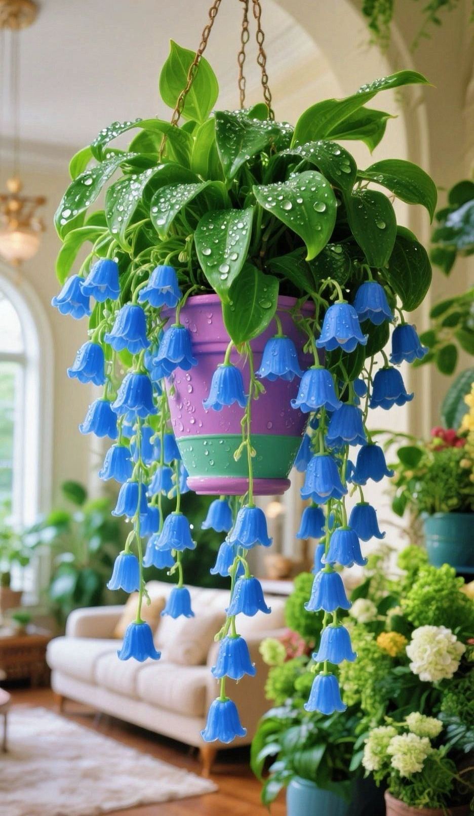 🌿 Висища перлена верижка (String of Pearls) – Елегантност, която трае година след година 🌸