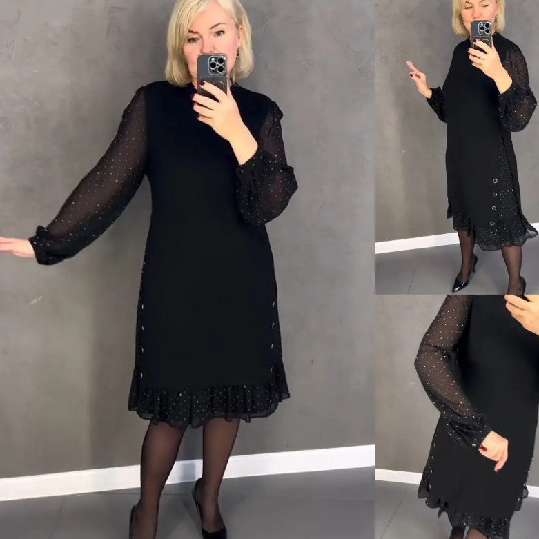 👗👗Нова елегантна, стилна и удобна рокля