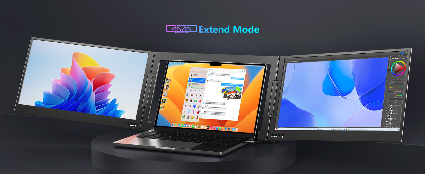 portable monitor extender for laptop