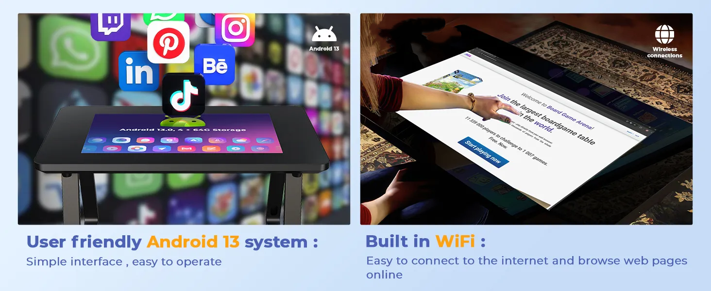 Android 13 system Built in WiFi