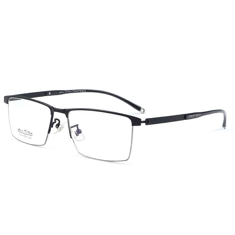 Prescription Glasses-BUSINESS CASUAL PURE TITANIUM COLOR CHANGING MULTI-FOCAL READING GLASSES