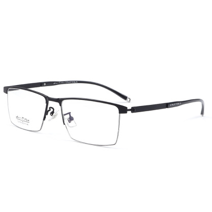 Prescription Glasses-BUSINESS CASUAL PURE TITANIUM COLOR CHANGING MULTI-FOCAL READING GLASSES
