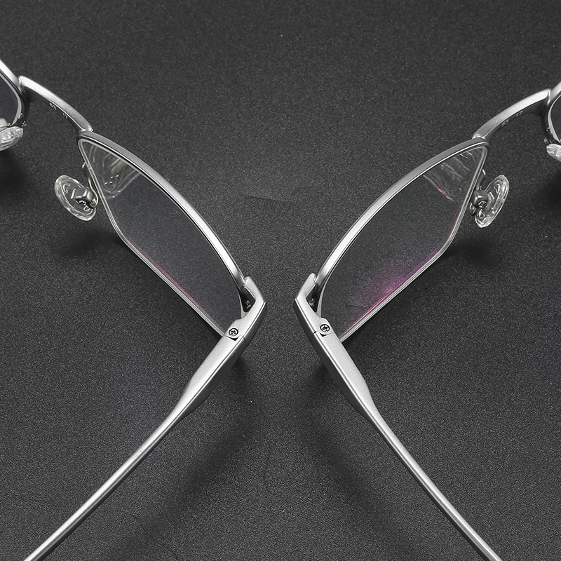 BUSINESS-STYLE SEMI-RIMLESS MINIMALIST PHOTOCHROMIC MULTIFOCAL READING GLASSES