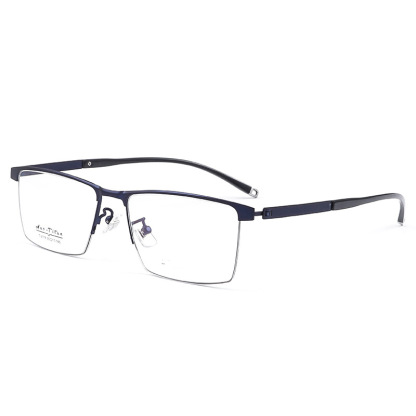 Prescription Glasses-BUSINESS CASUAL PURE TITANIUM COLOR CHANGING MULTI-FOCAL READING GLASSES