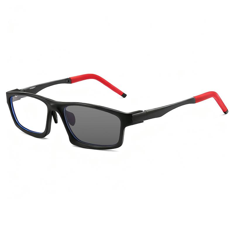 SPORTS ALUMINUM-MAGNESIUM SPRING LEGS COLOR-CHANGING MULTI-FOCAL READING GLASSES
