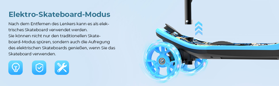 the new electric skateboard wheel for kids