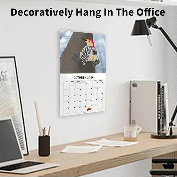 Το πιο πρόσφατο ημερολόγιο πουλιών 2024 με πόδια