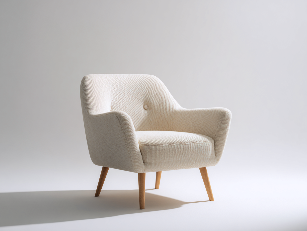 Sillones - tejido-madera - 87x81x79 cm - beige/madera natural - diseño suave-Denmybase