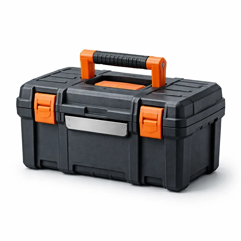 Boîte à outils portable en plastique 42x22x18 cm-COZYLEAFZ