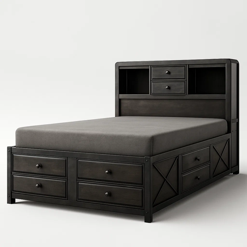 Mobili per la camera da letto,Letto contenitore - TRENDCASAE