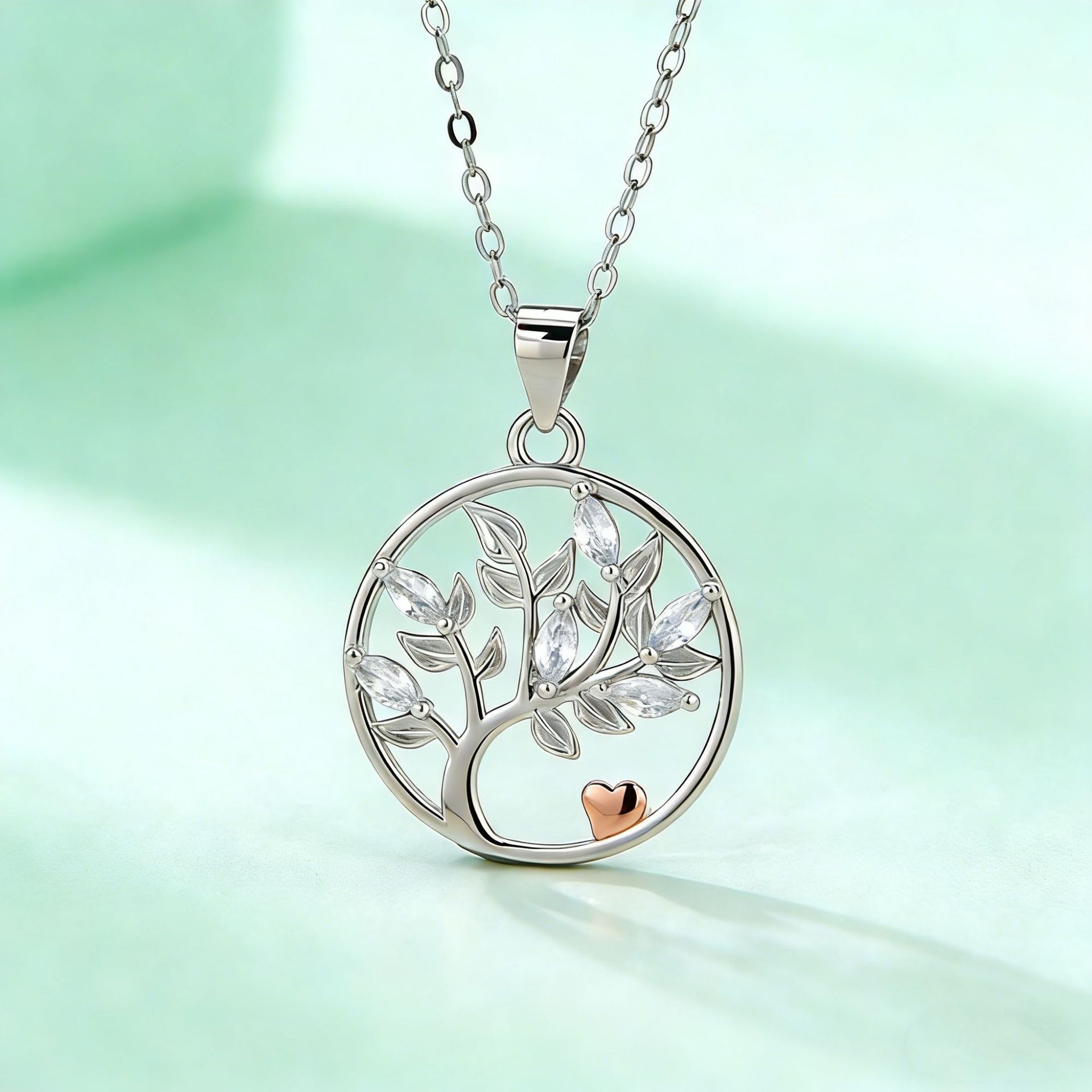 S925 Silver Women's Necklace CCX088