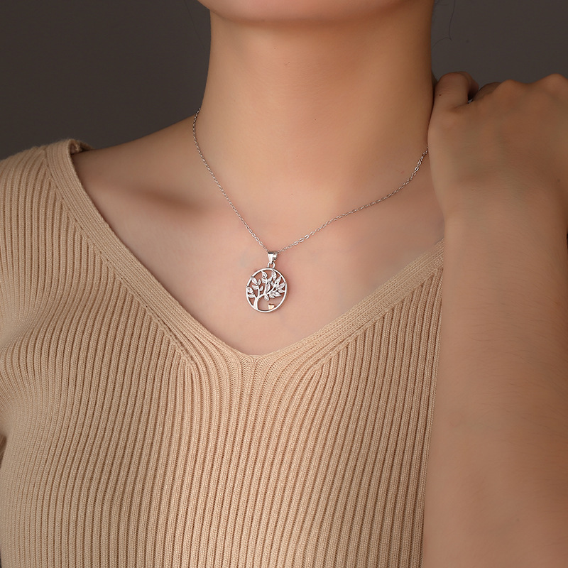 S925 Silver Women's Necklace CCX088