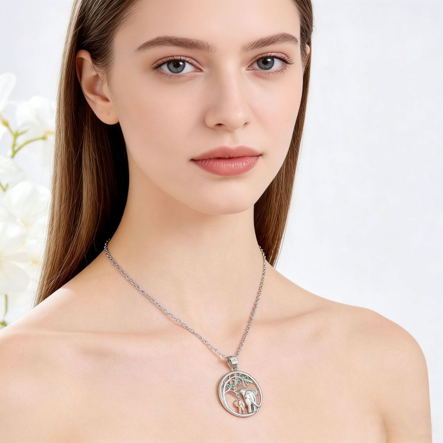 S925 Silver Women's Necklace CCX013