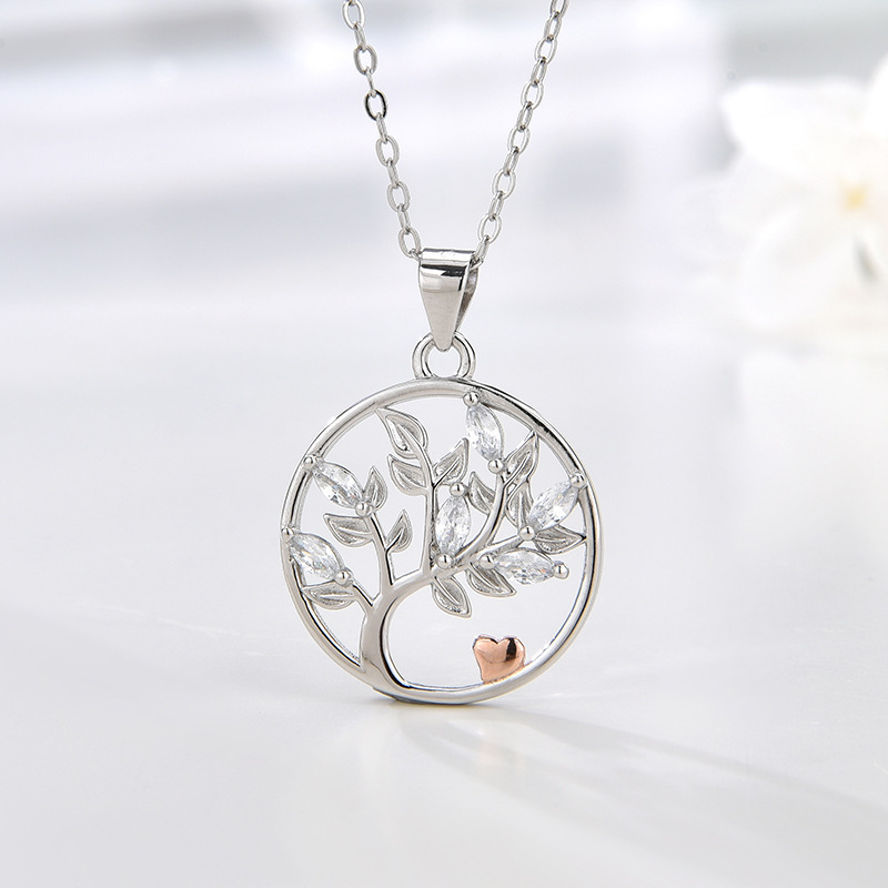 S925 Silver Women's Necklace CCX088