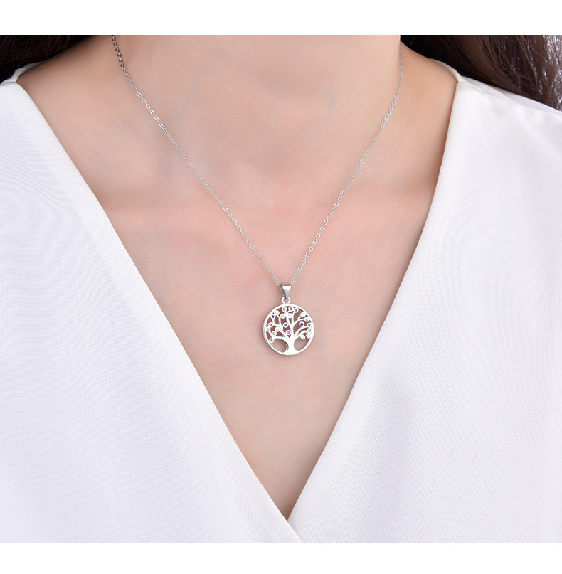 S925 Silver Women's Necklace CCX021