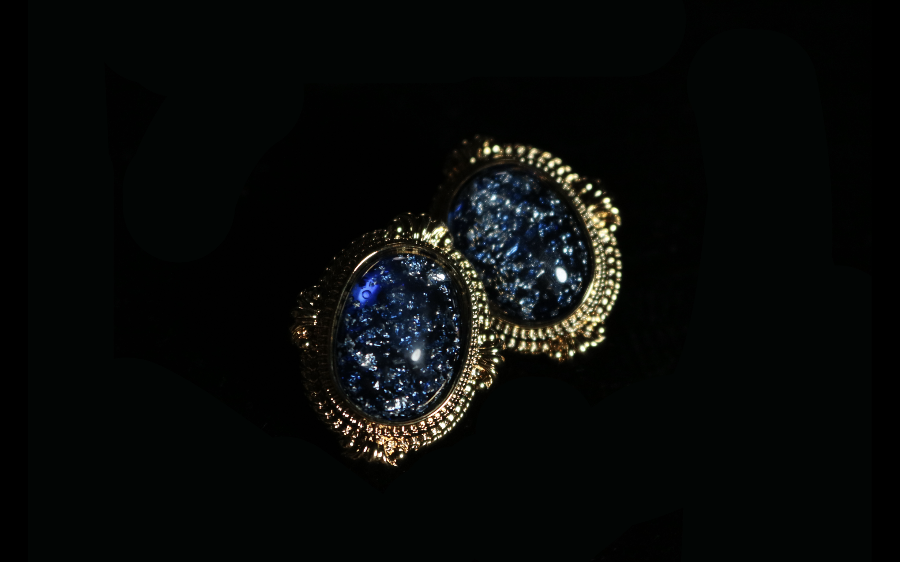 Blue Star Gem Studs