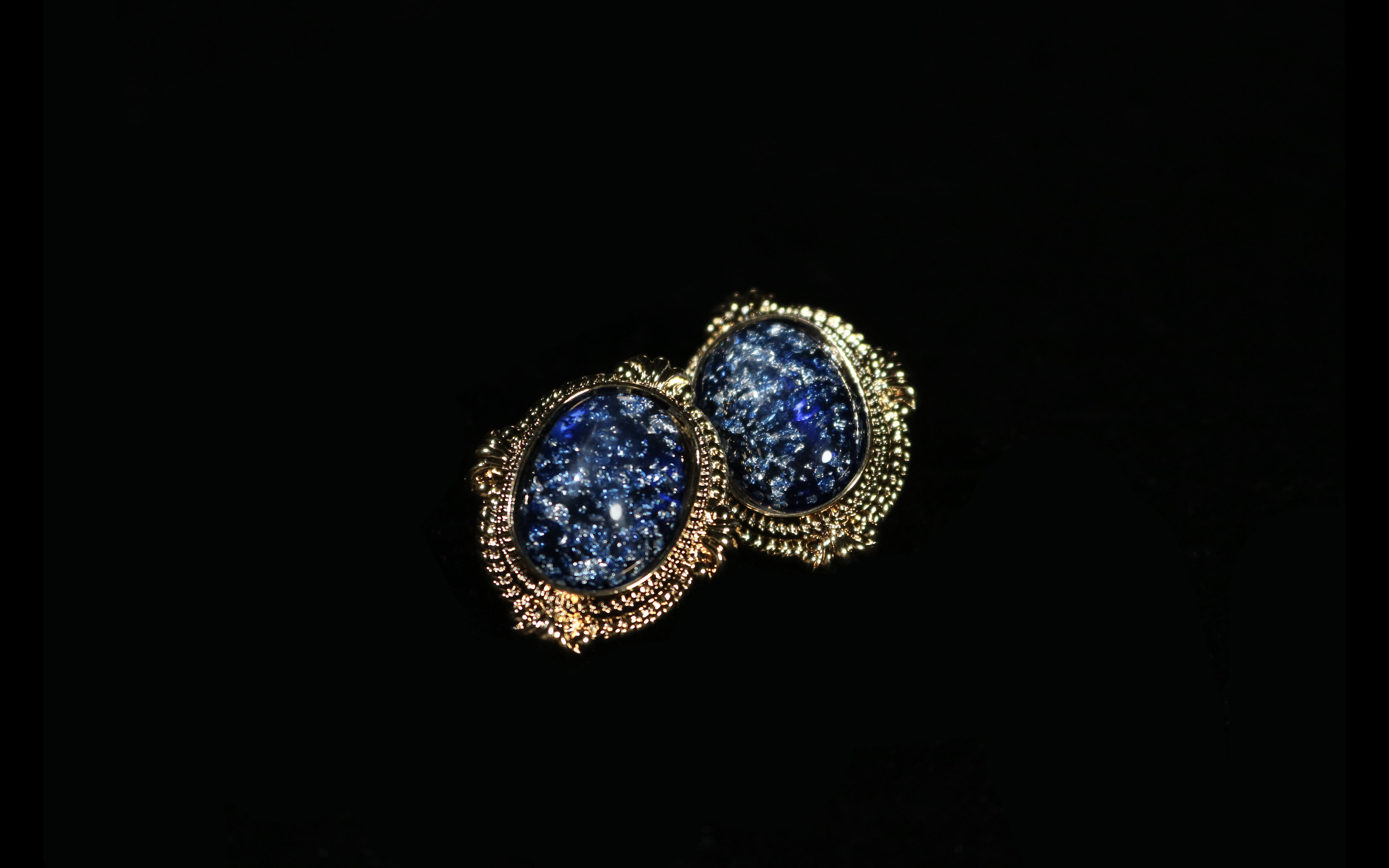 Blue Star Gem Studs