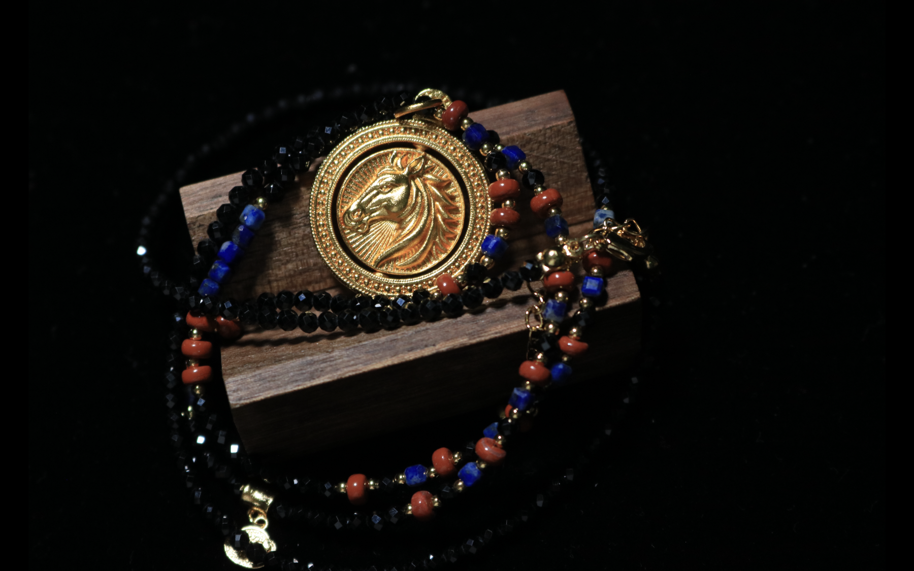 Hesperian Steed Amulet Necklace