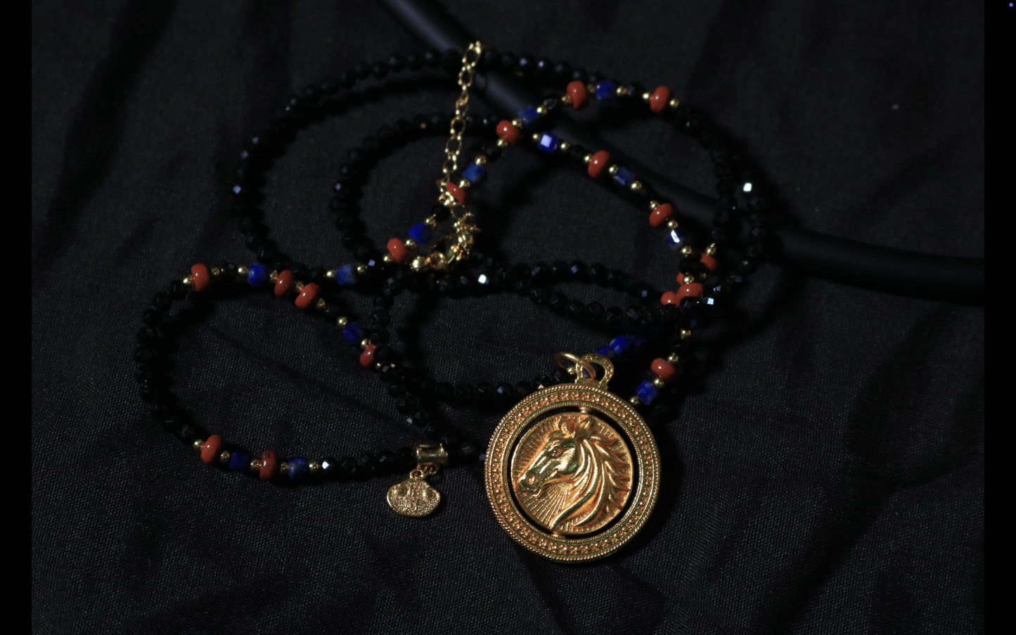 Hesperian Steed Amulet Necklace