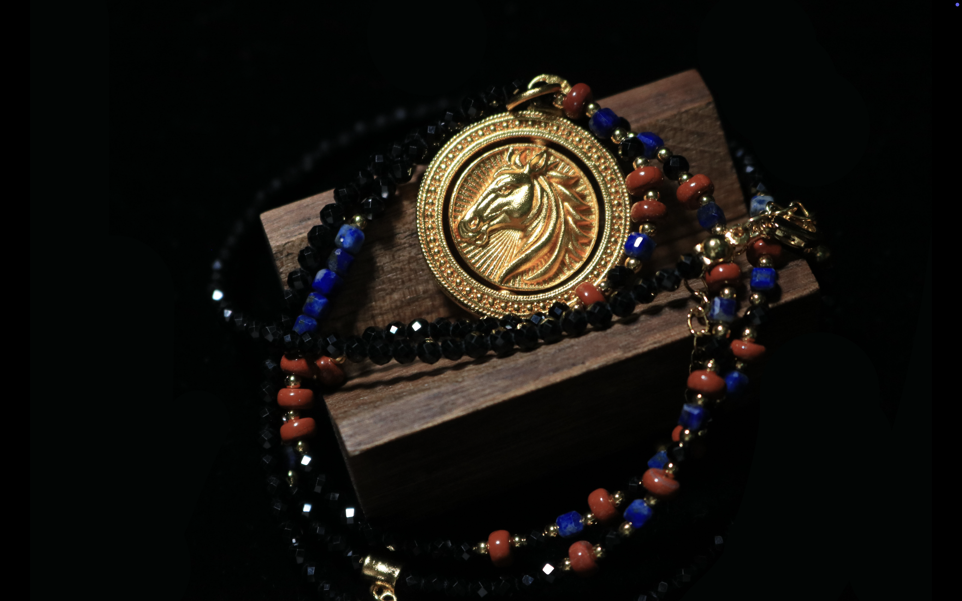 Hesperian Steed Amulet Necklace