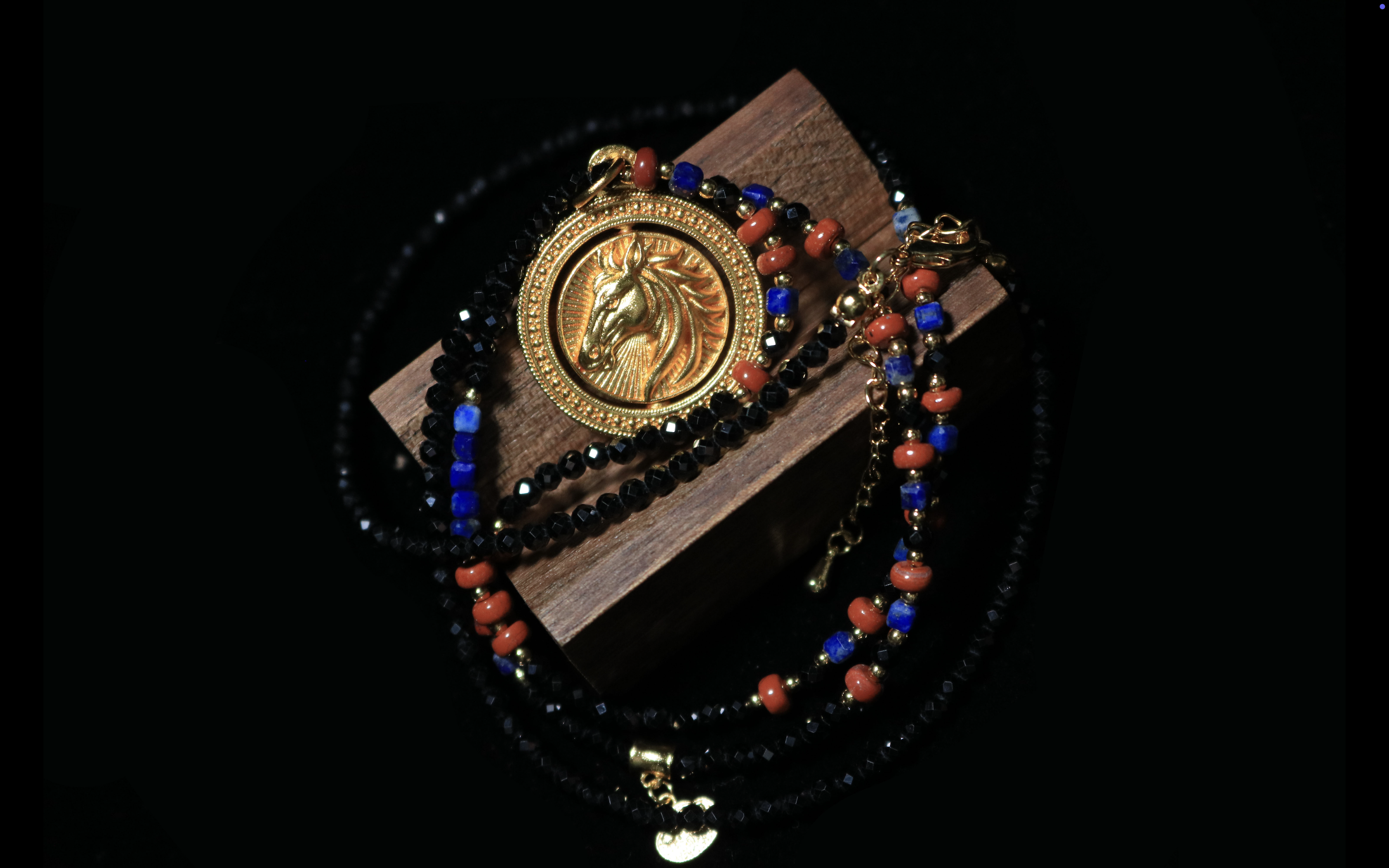 Hesperian Steed Amulet Necklace