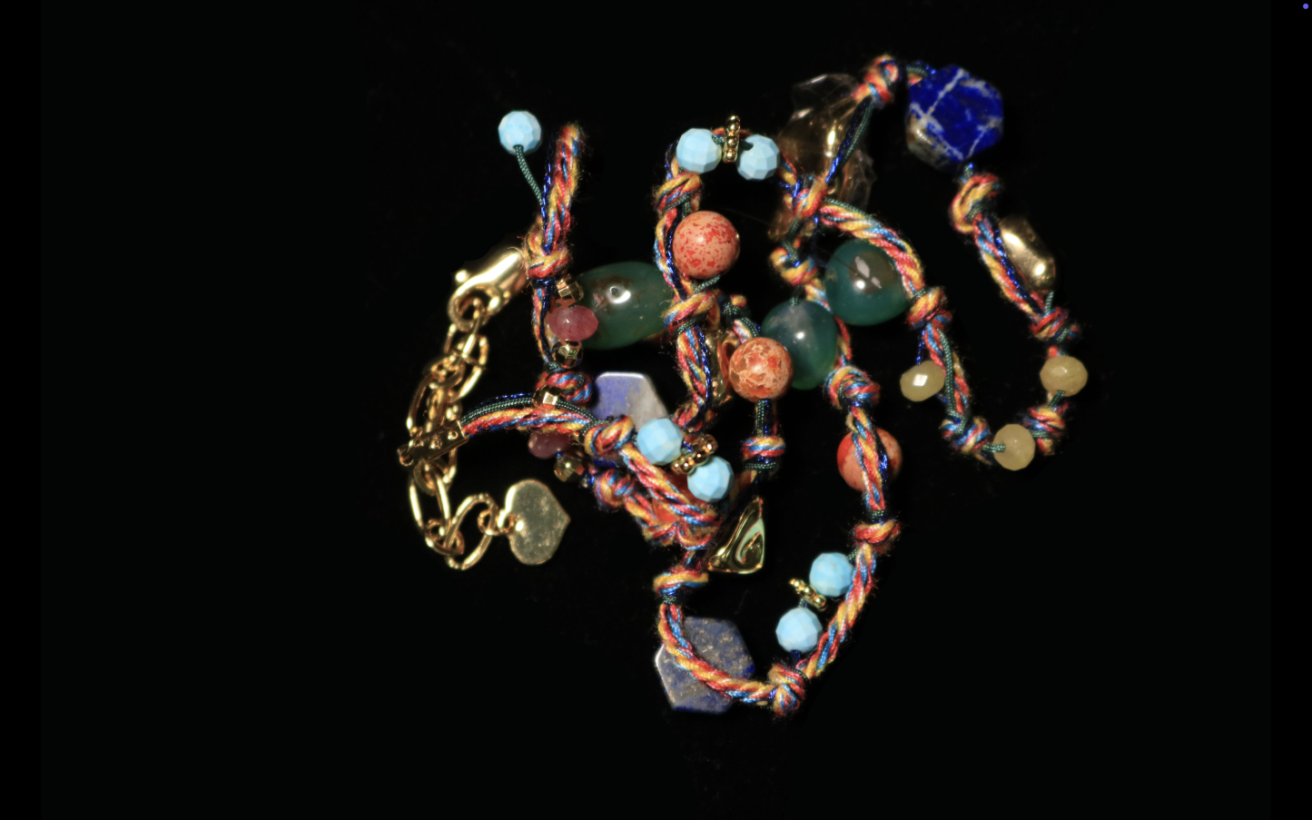 Vibrant Gem Macramé