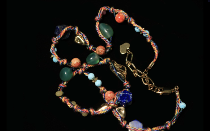 Vibrant Gem Macramé