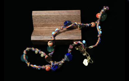 Vibrant Gem Macramé