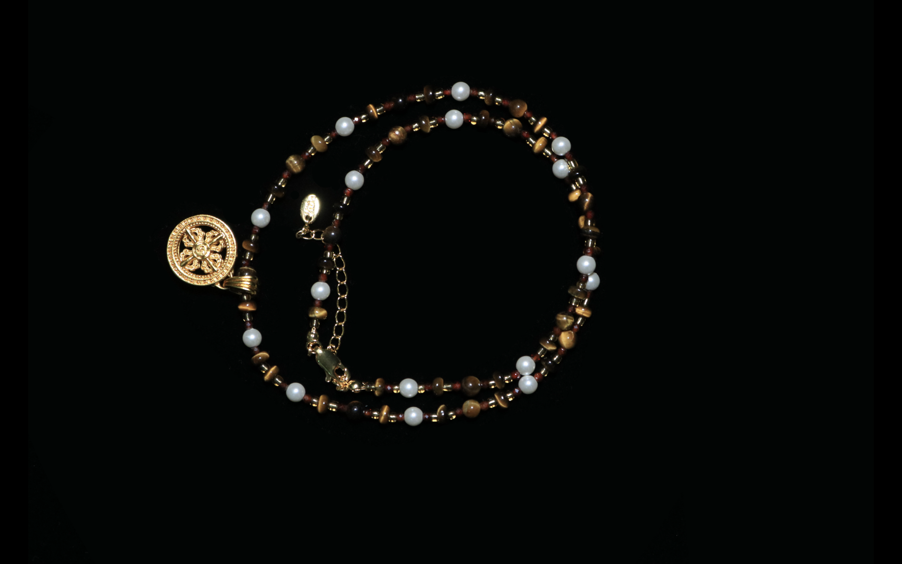 Vedic Gilded Wheel Multi-Gem