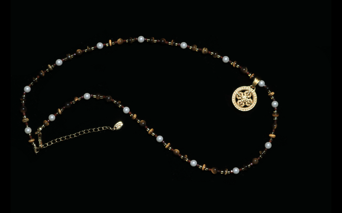 Vedic Gilded Wheel Multi-Gem