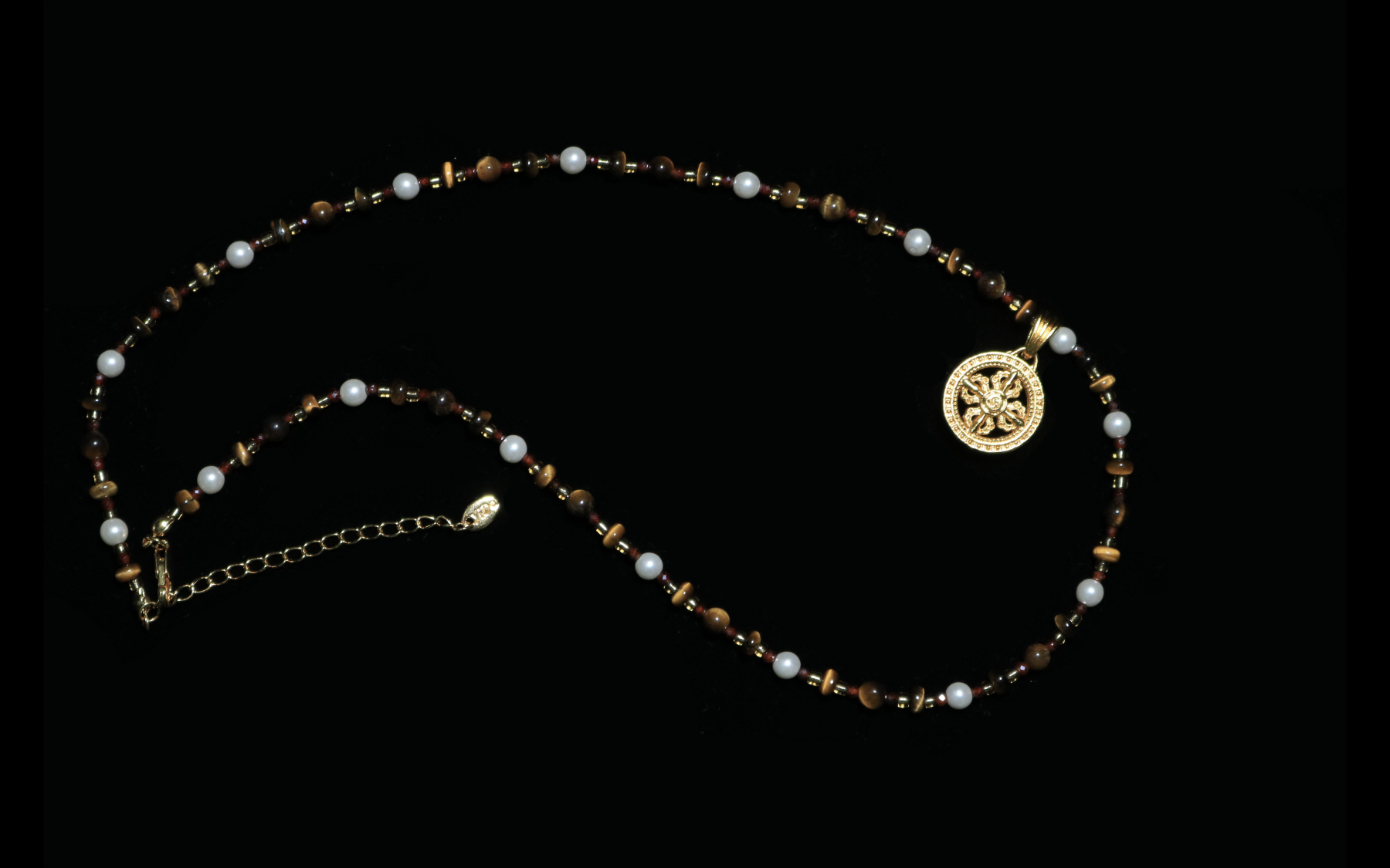 Vedic Gilded Wheel Multi-Gem