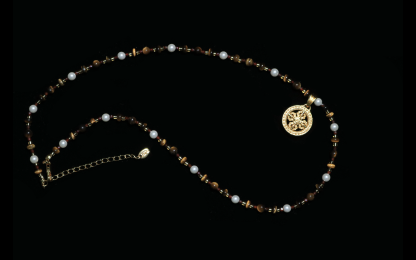 Vedic Gilded Wheel Multi-Gem