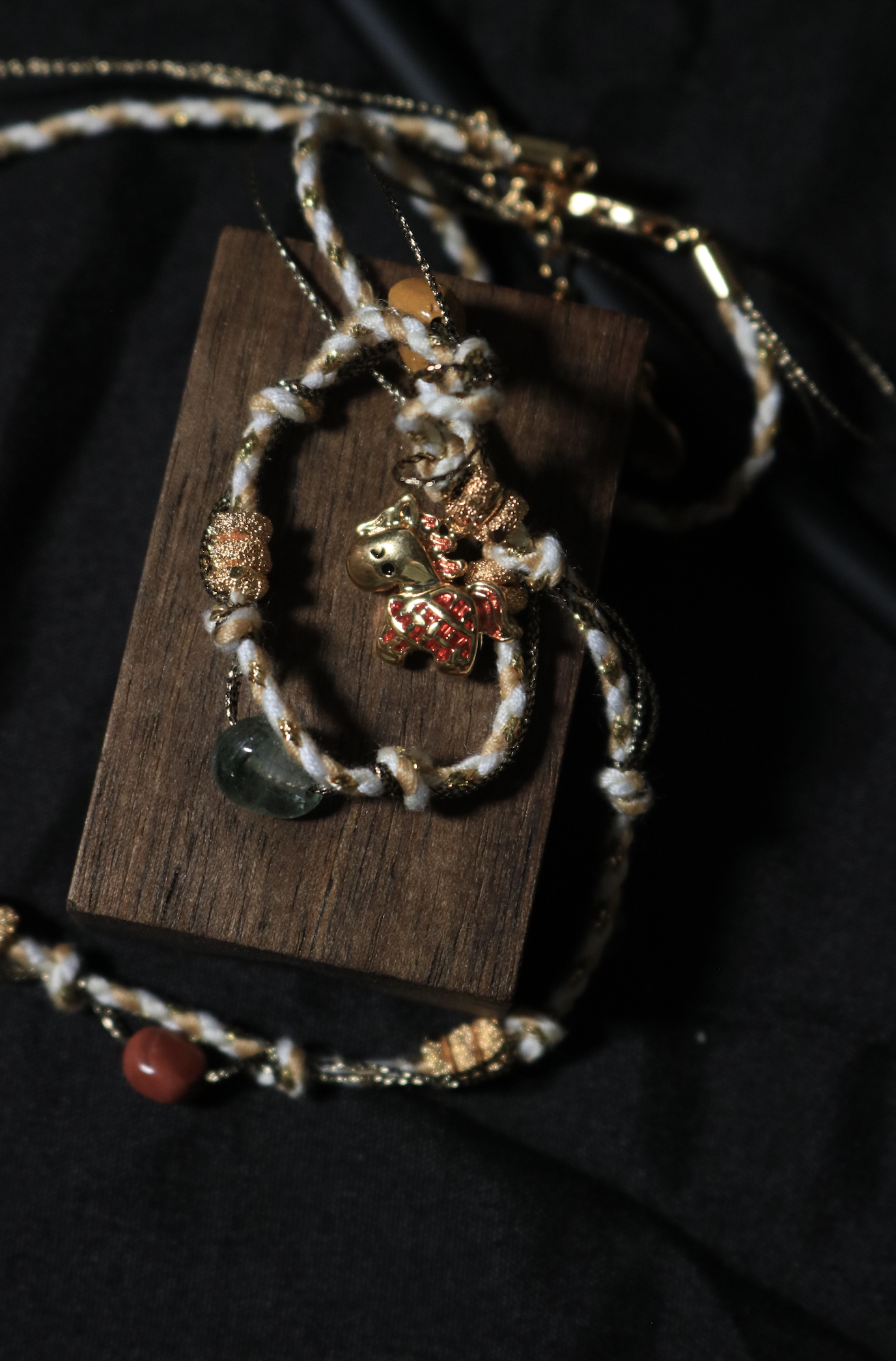 Zodiac Horse Beaded Cord