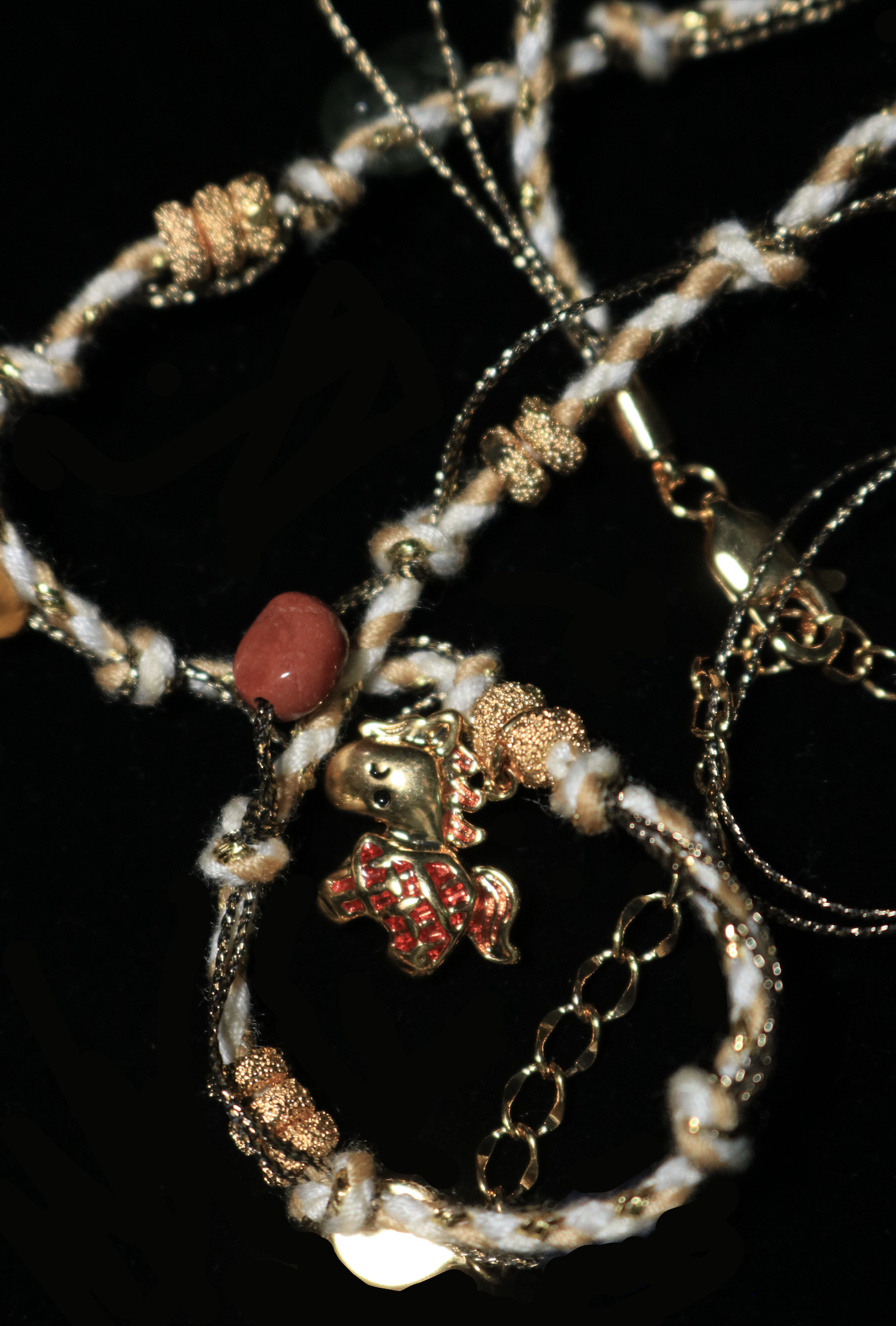 Zodiac Horse Beaded Cord