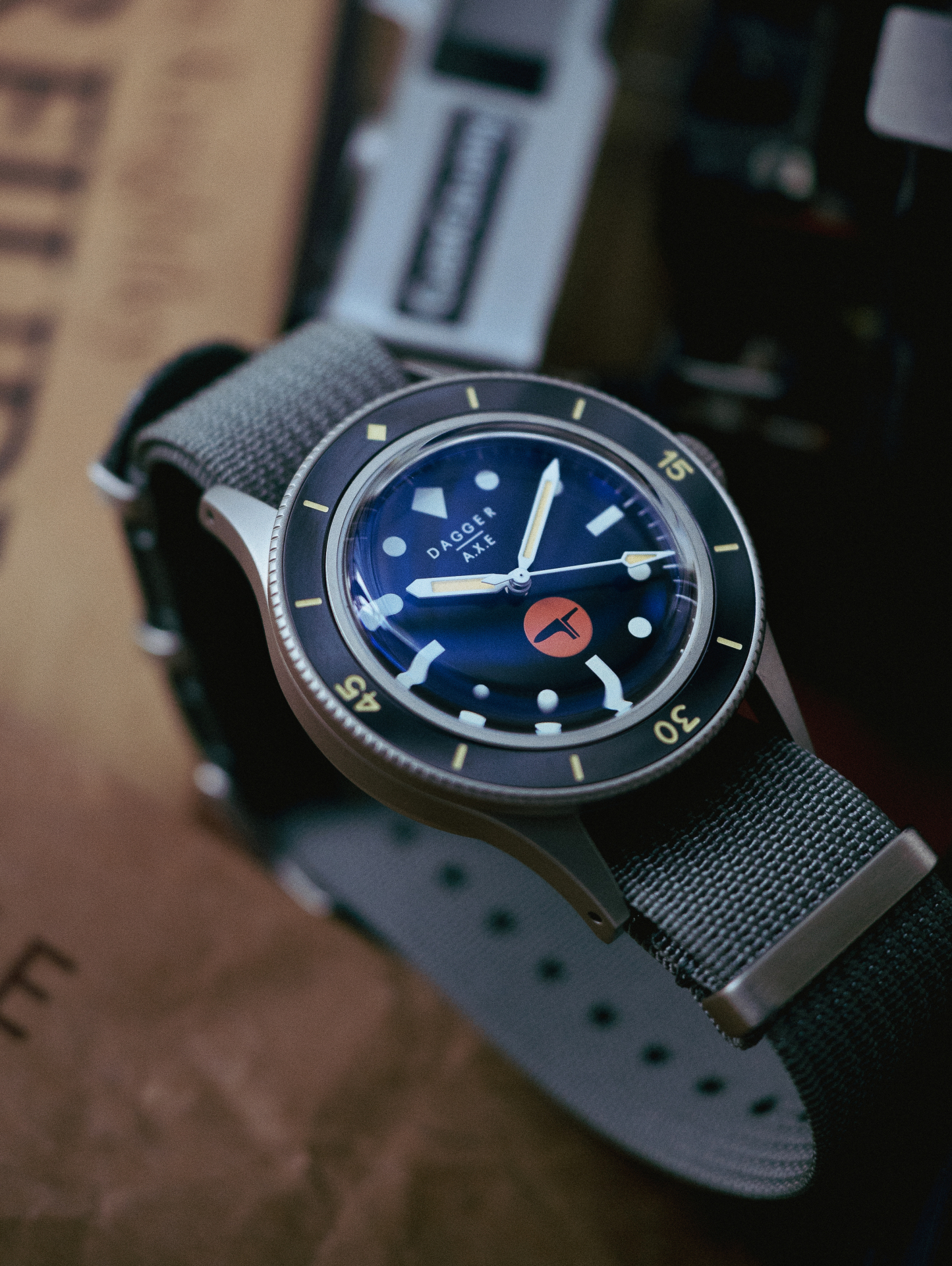 DAGGER AXE "Spectre" Mil-Spec Skin Diver 200M - Ref. DG-O02 | Tax & Duty Included