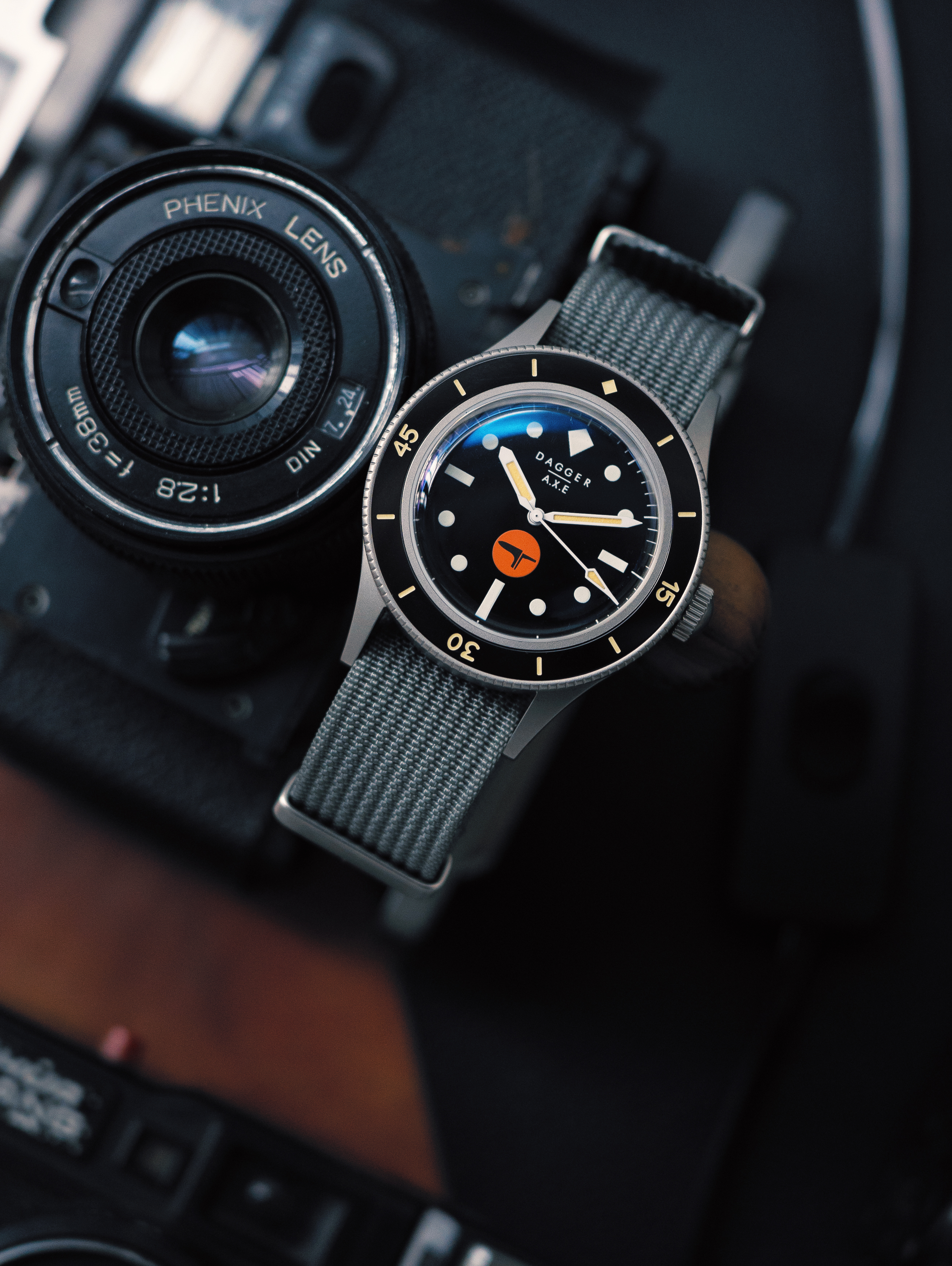 DAGGER AXE "Spectre" Mil-Spec Skin Diver 200M - Ref. DG-O02 | Tax & Duty Included