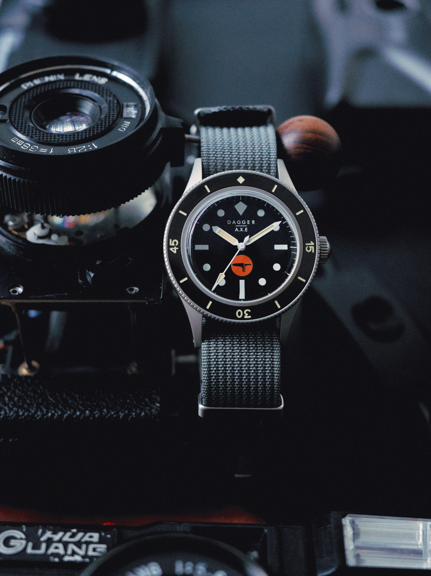 DAGGER AXE "Spectre" Mil-Spec Skin Diver 200M - Ref. DG-O02 | Tax & Duty Included